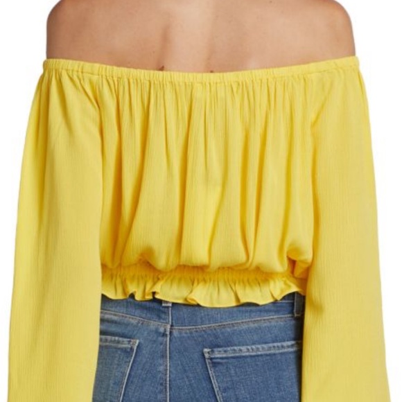 L ‘AGENCE Saks fifth Callan off shoulder top - Picture 2 of 4